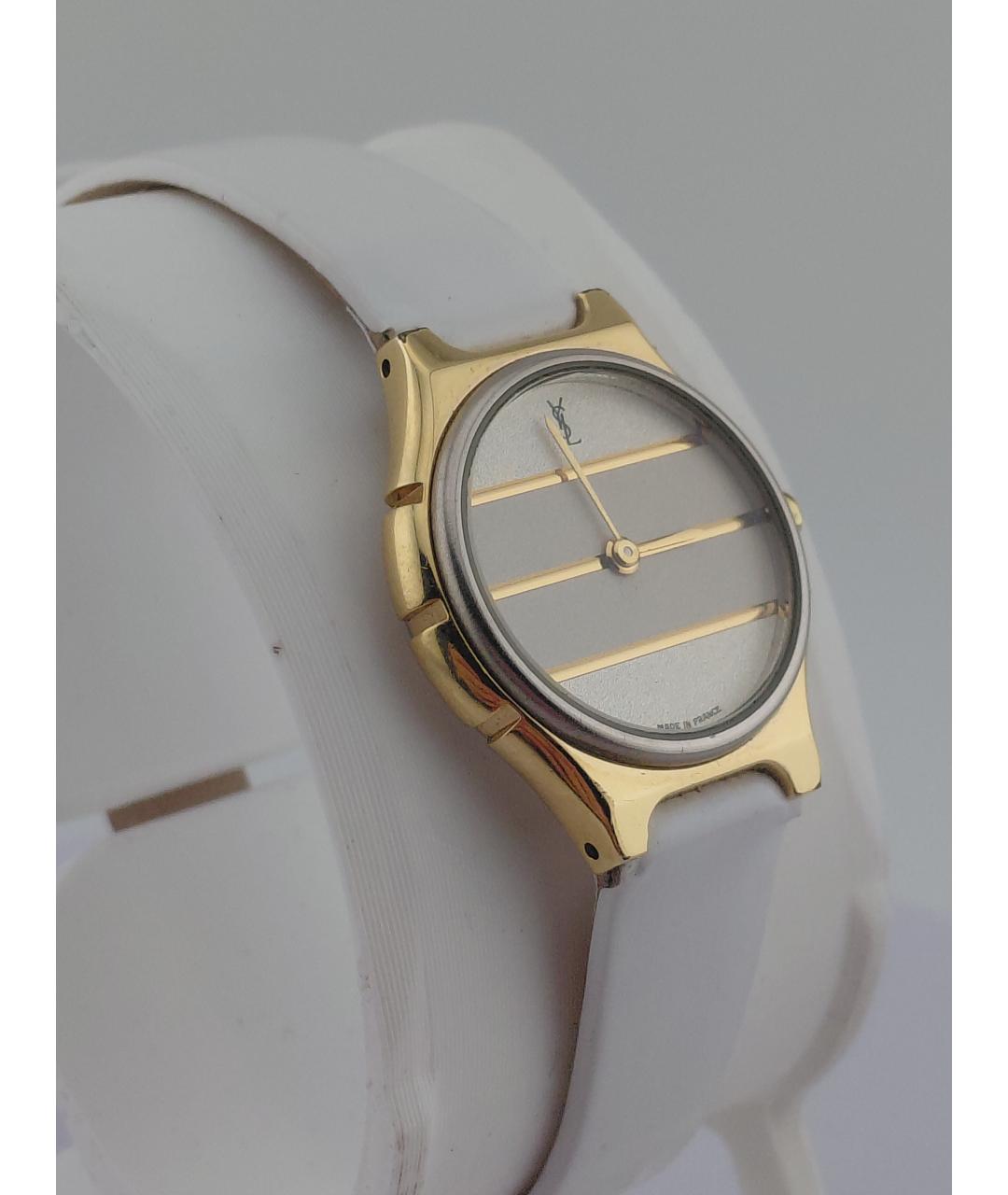 SAINT LAURENT Золотые позолоченные часы, фото 3