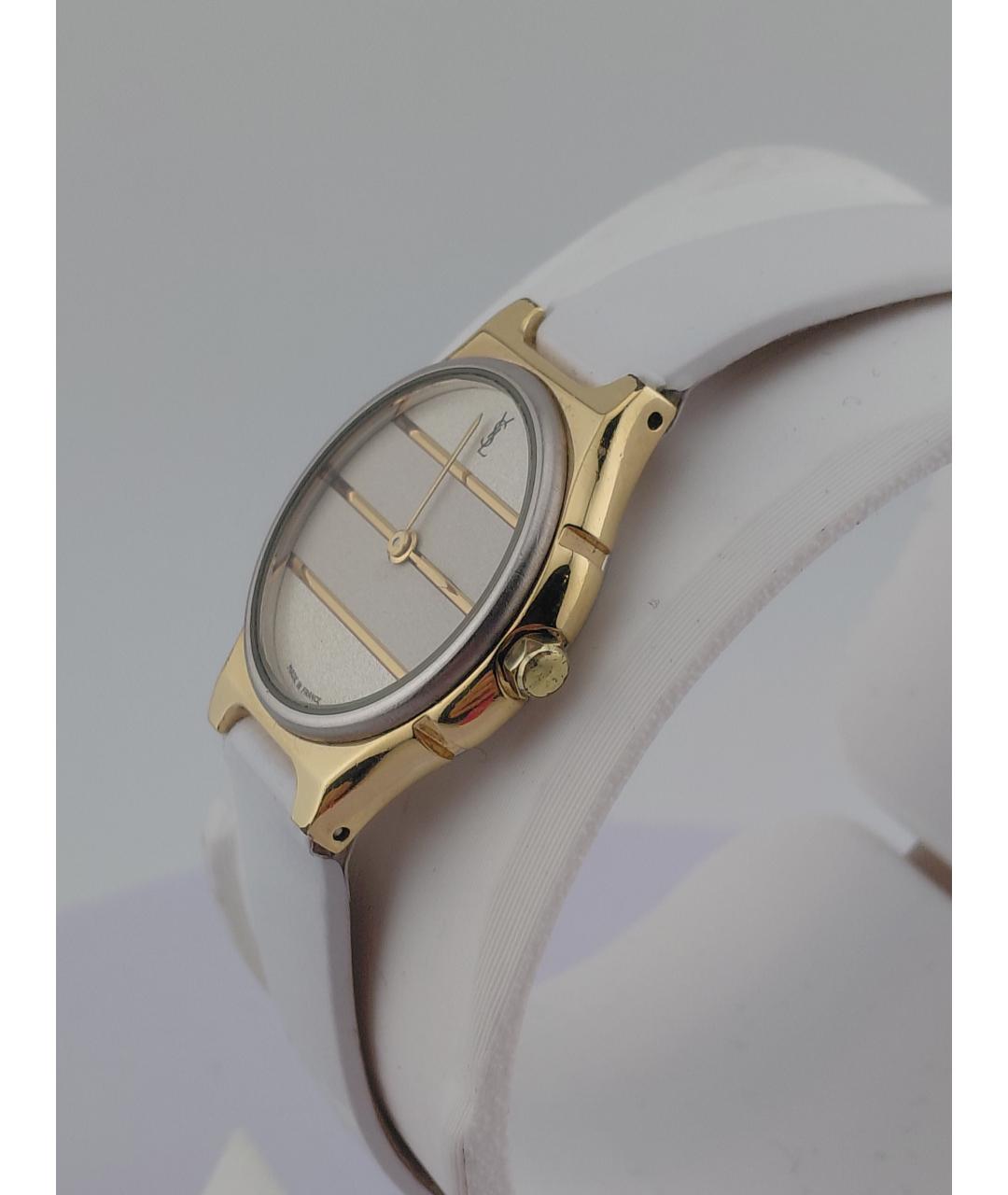 SAINT LAURENT Золотые позолоченные часы, фото 4