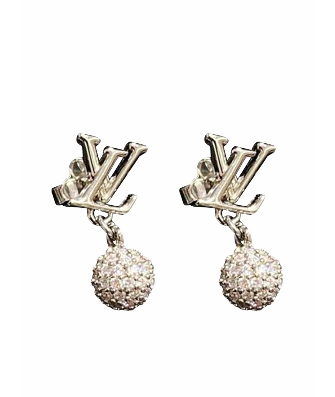LOUIS VUITTON Серебряные серьги, фото 1