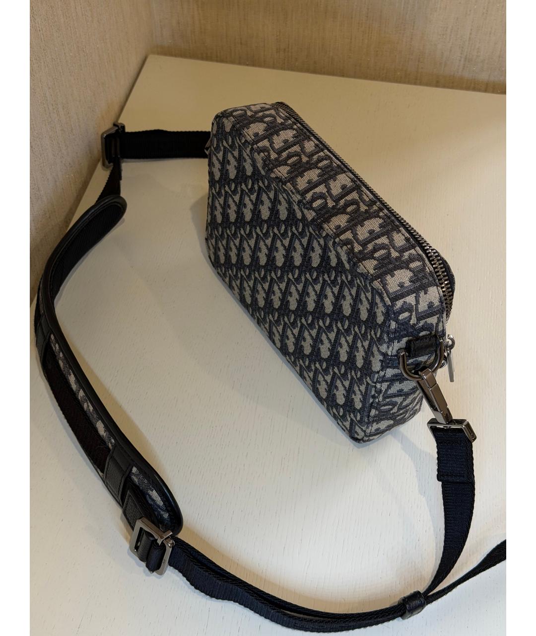 CHRISTIAN DIOR Тканевая сумка на плечо, фото 4