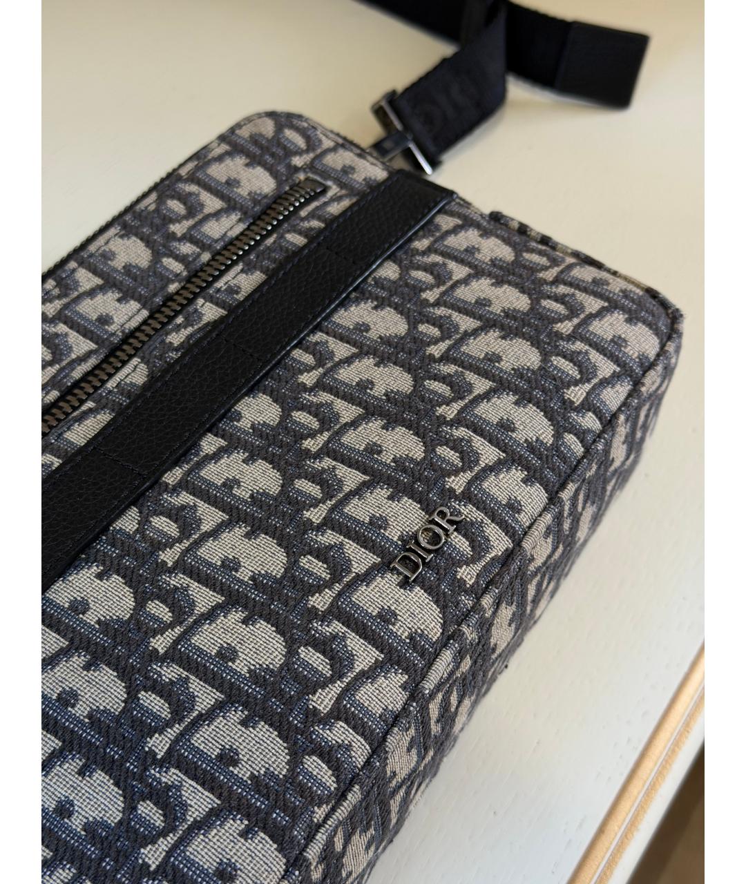 CHRISTIAN DIOR Тканевая сумка на плечо, фото 5