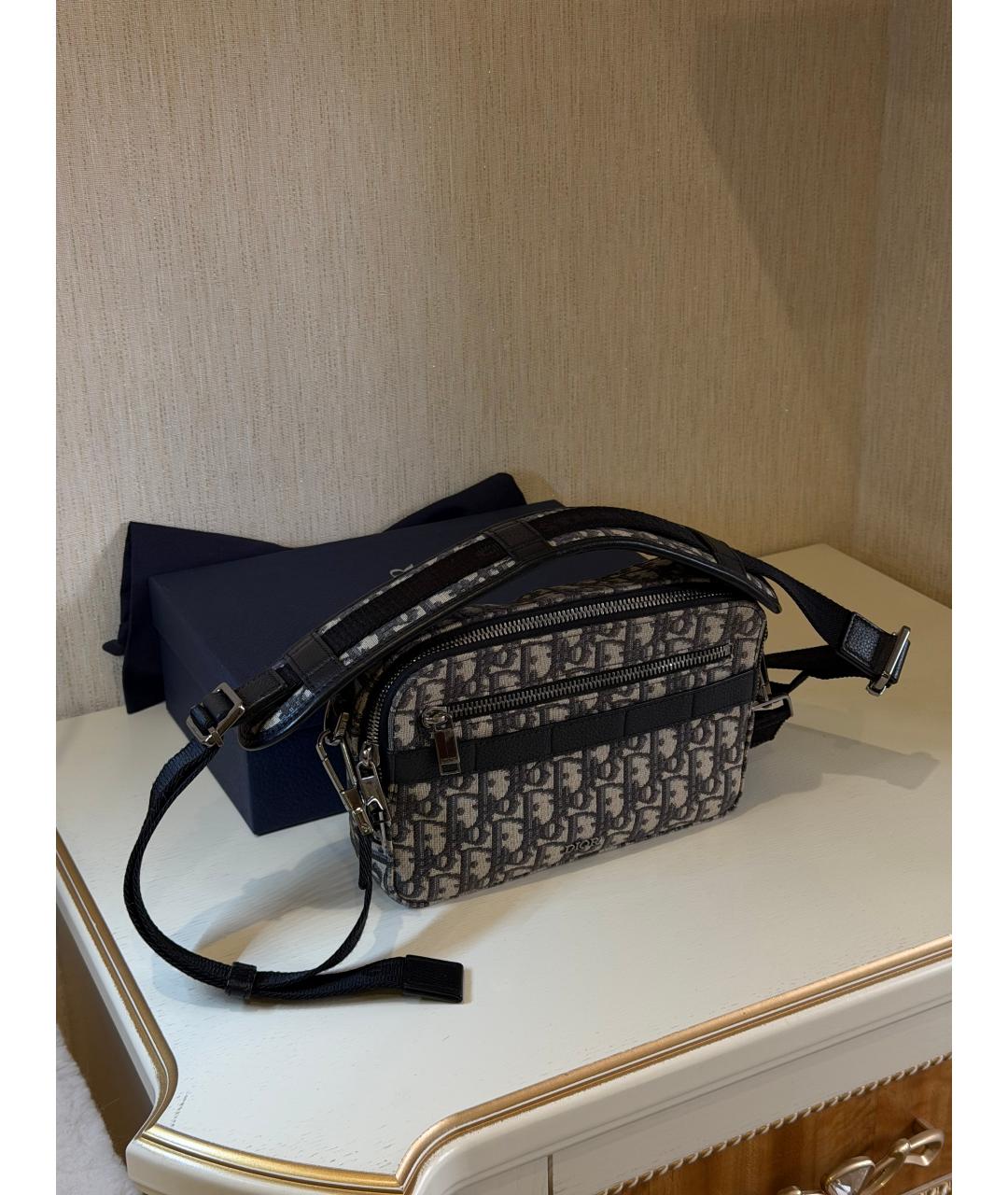 CHRISTIAN DIOR Тканевая сумка на плечо, фото 8