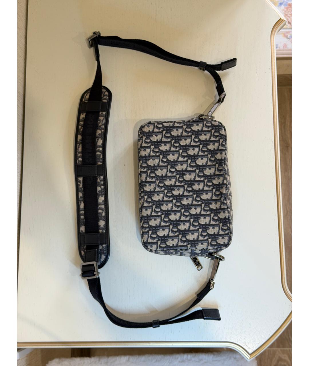 CHRISTIAN DIOR Тканевая сумка на плечо, фото 3