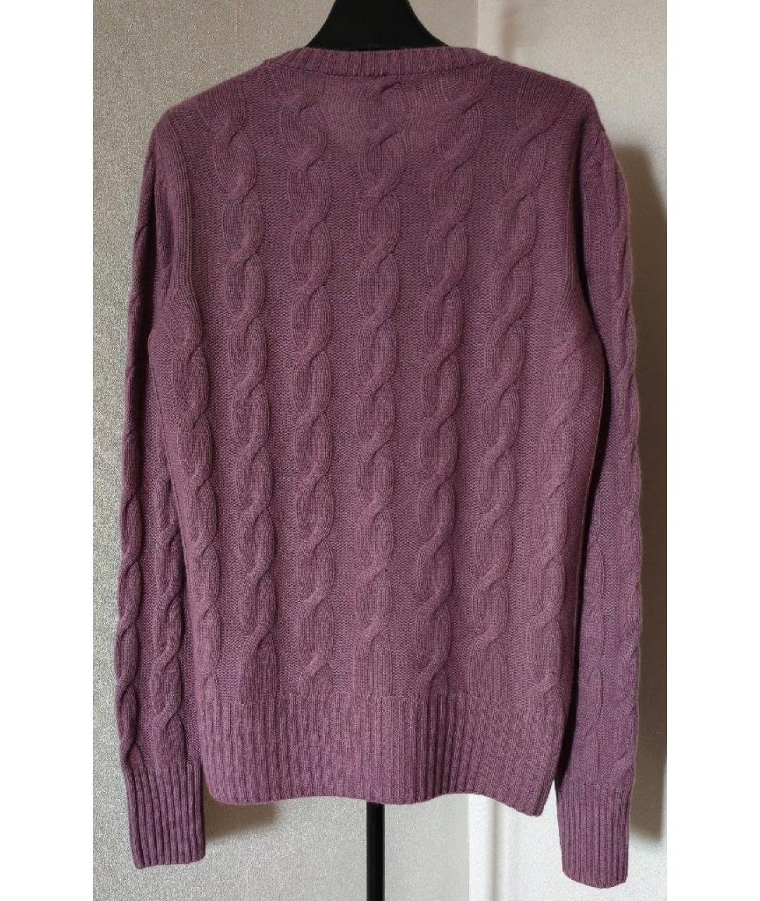 LORO PIANA Розовый кашемировый джемпер / свитер, фото 2