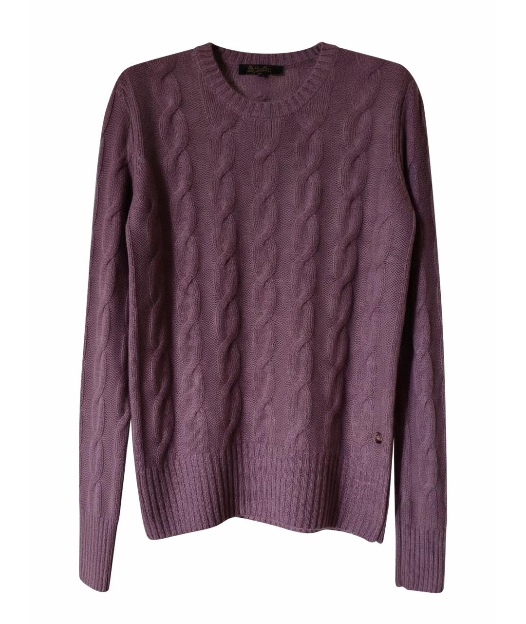 LORO PIANA Розовый кашемировый джемпер / свитер, фото 1