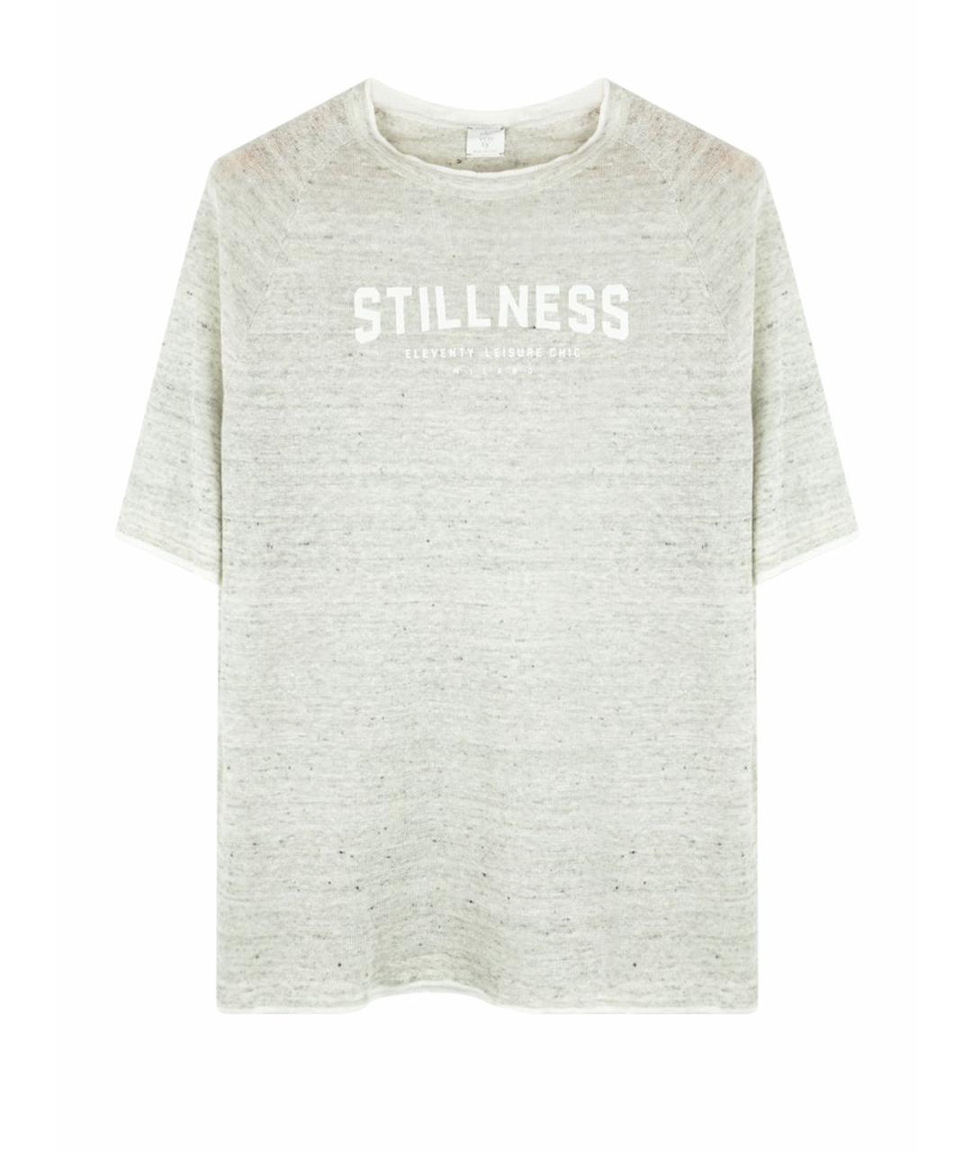 ELEVENTY Бежевая футболка, фото 1