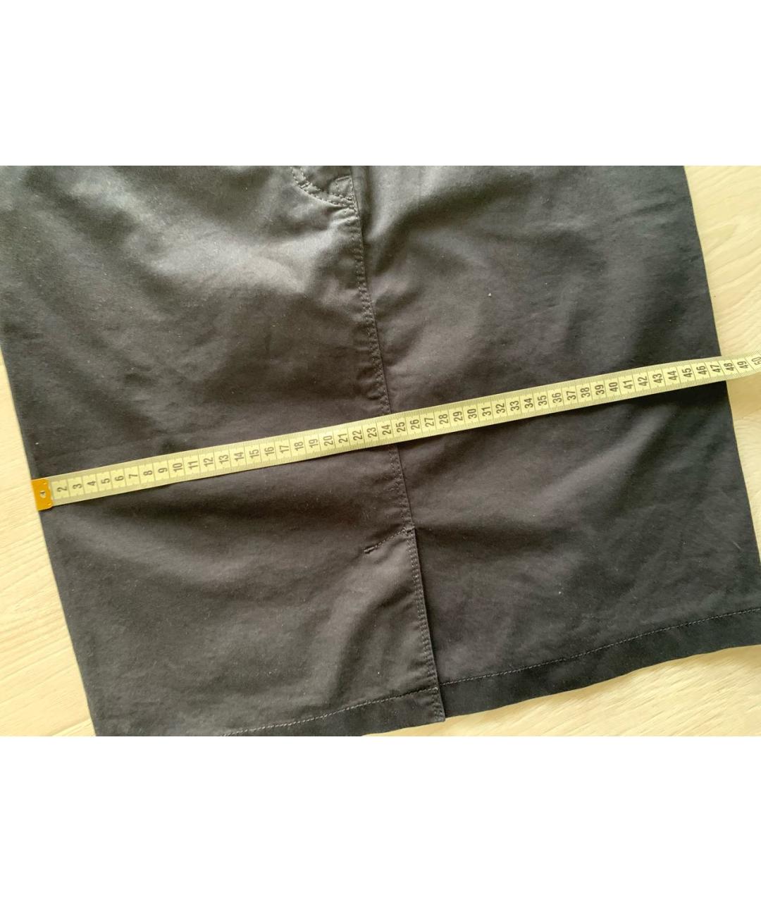 BOGNER Синяя хлопковая юбка миди, фото 8