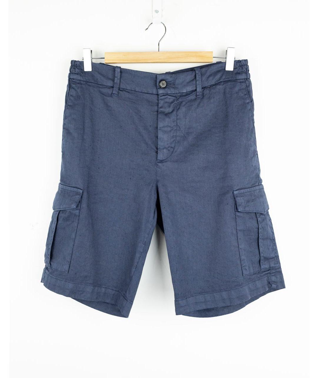 ELEVENTY Синие шорты, фото 5