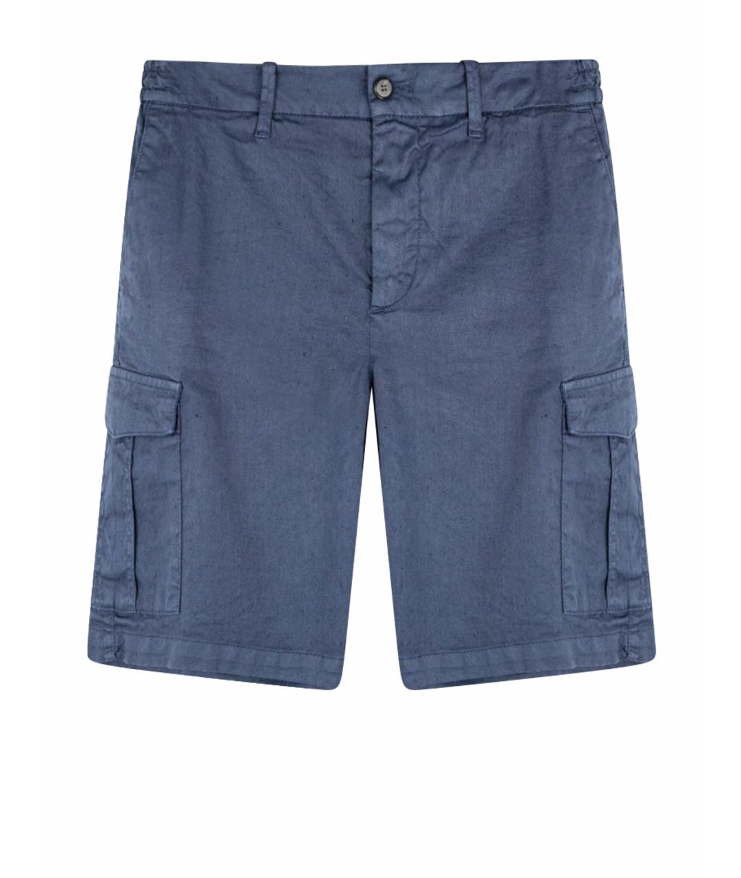 ELEVENTY Синие шорты, фото 1