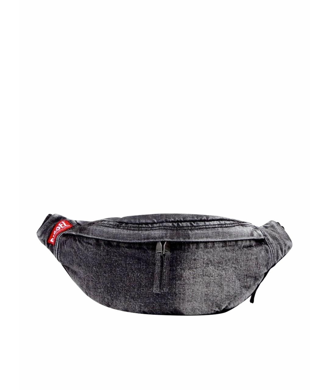 DIESEL Серая поясная сумка, фото 1