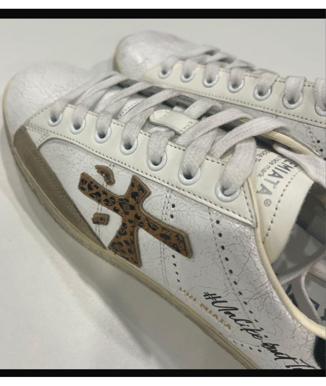 PREMIATA Белые кроссовки, фото 4