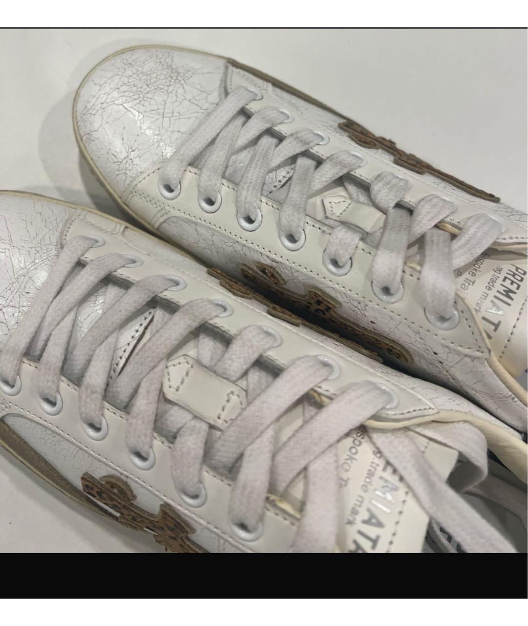 PREMIATA Белые кроссовки, фото 5