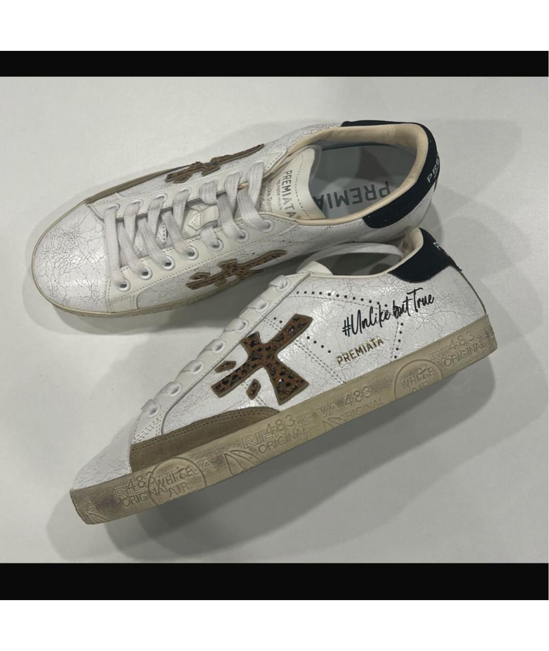 PREMIATA Белые кроссовки, фото 2