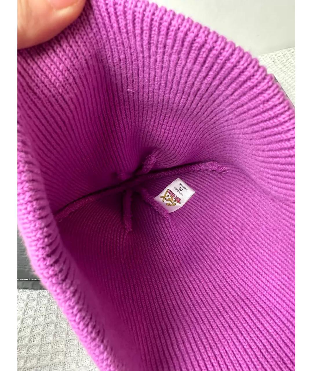 CHROME HEARTS Розовая хлопковая шапка, фото 4