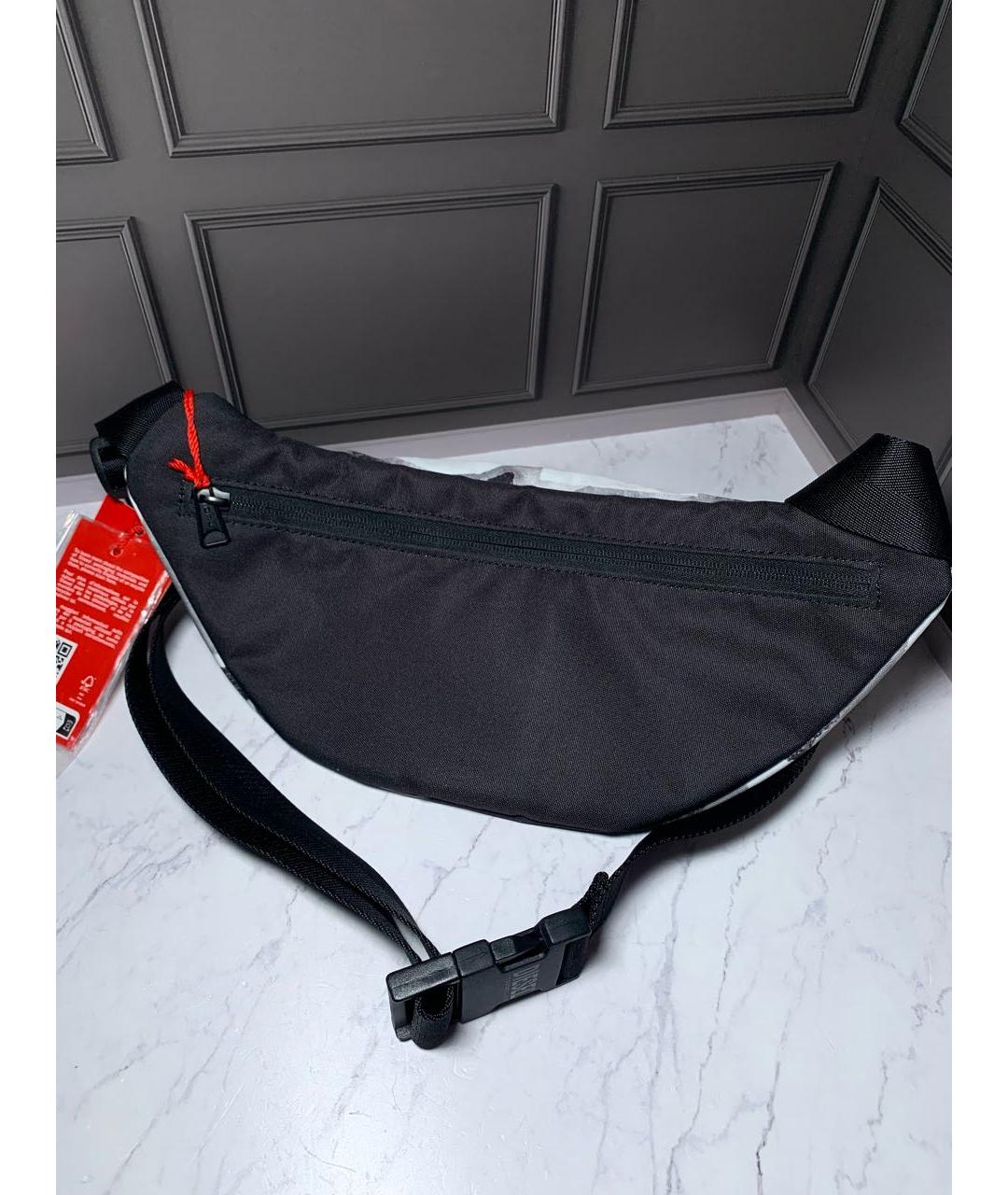 DIESEL Черная поясная сумка, фото 5