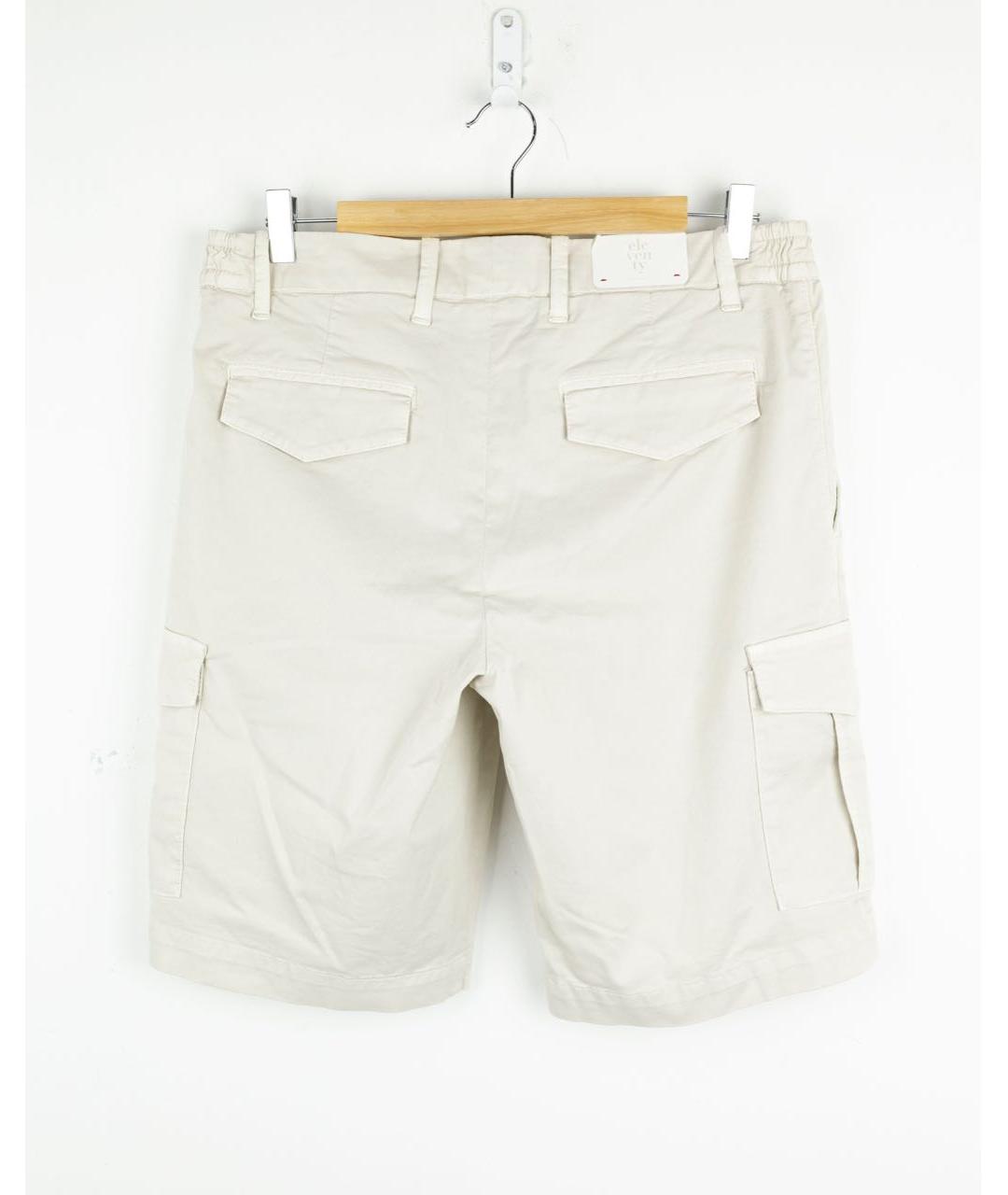 ELEVENTY Бежевые хлопковые шорты, фото 2