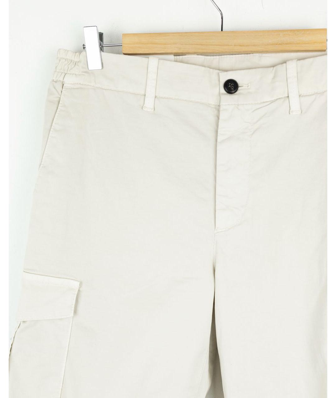 ELEVENTY Бежевые хлопковые шорты, фото 4