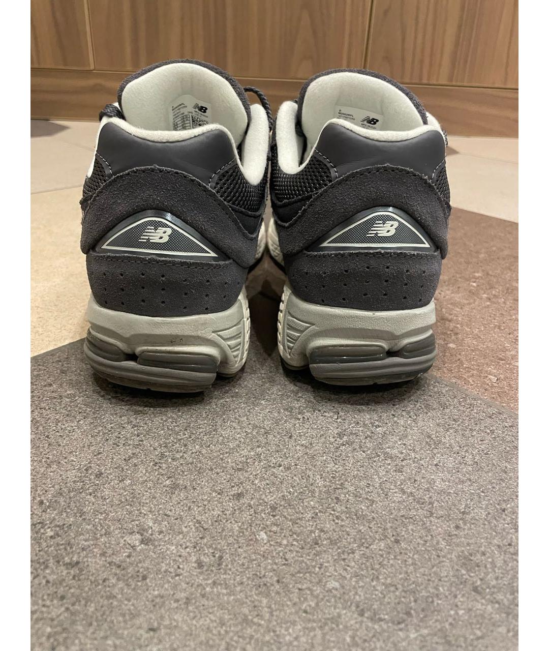 NEW BALANCE Серые замшевые кроссовки, фото 4