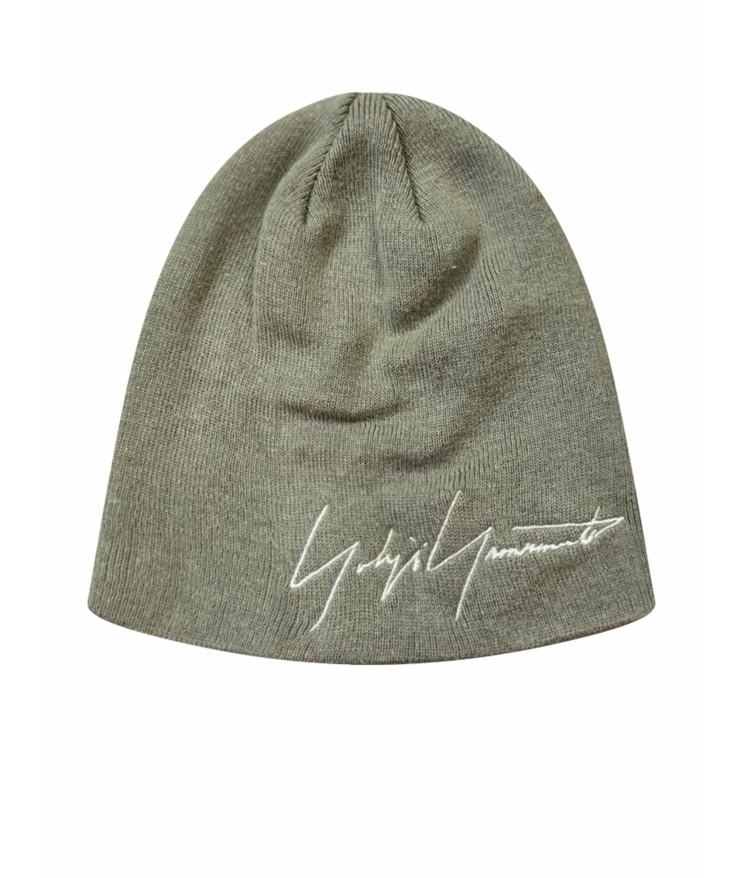 YOHJI YAMAMOTO Серая шапка, фото 1