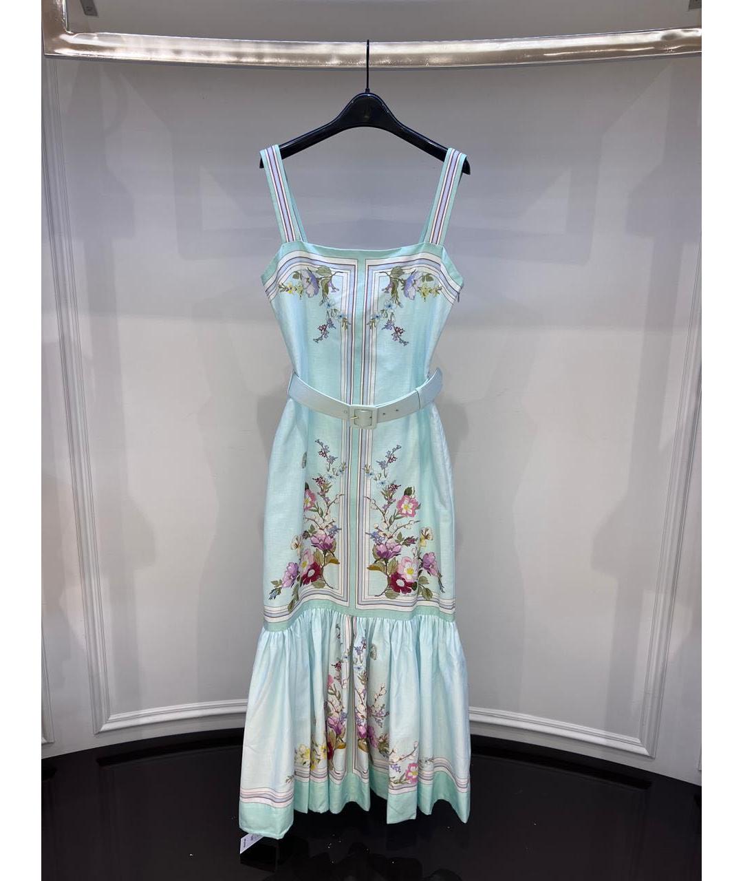 SELF-PORTRAIT Мульти повседневное платье, фото 2