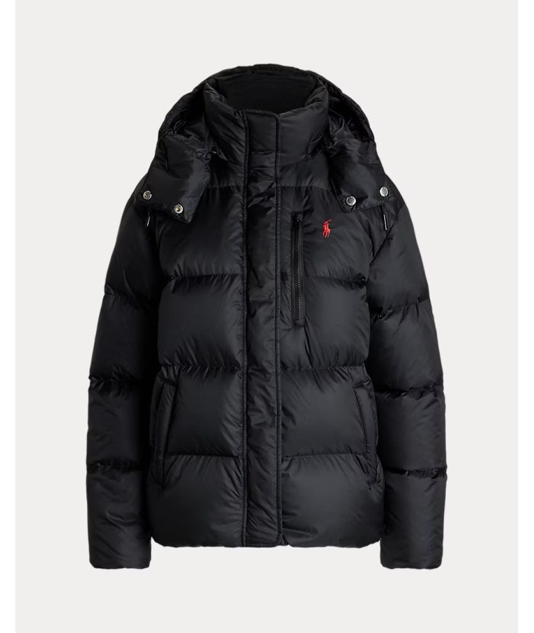 POLO RALPH LAUREN Черная полиэстеровая куртка, фото 9