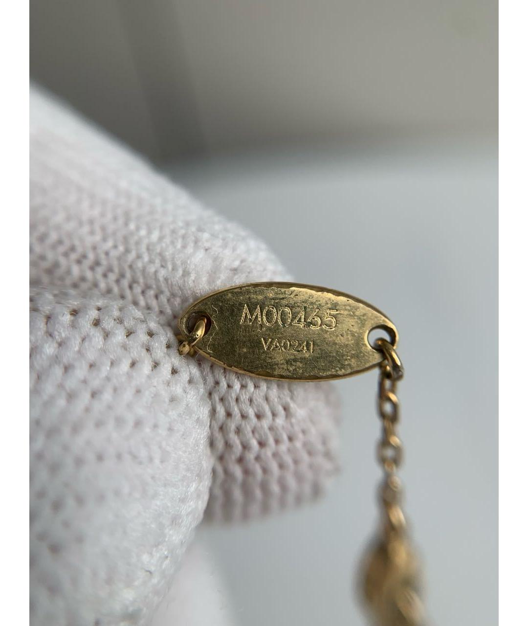 LOUIS VUITTON Золотое колье, фото 6