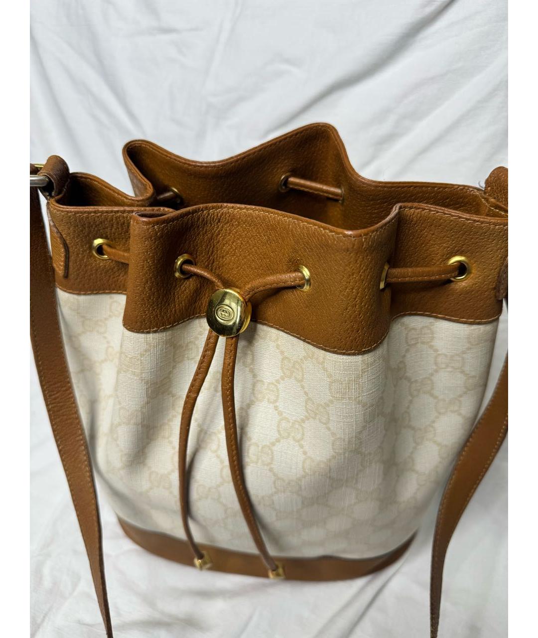 GUCCI Белая сумка тоут, фото 5