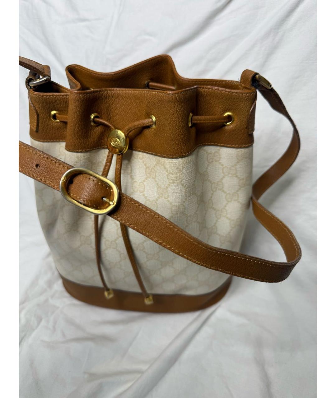 GUCCI Белая сумка тоут, фото 7