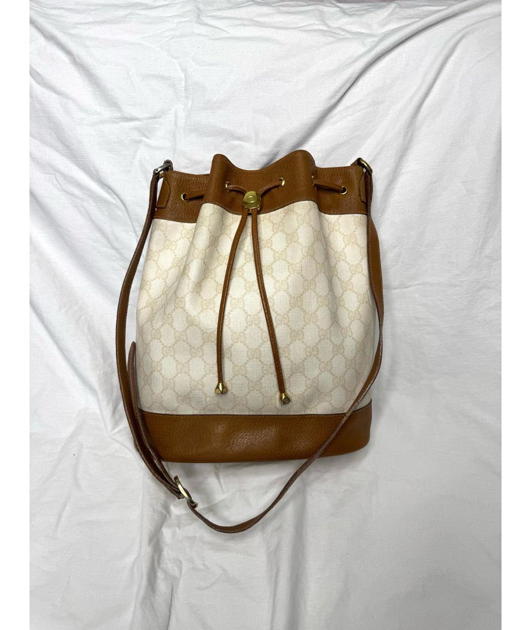 GUCCI Белая сумка тоут, фото 9