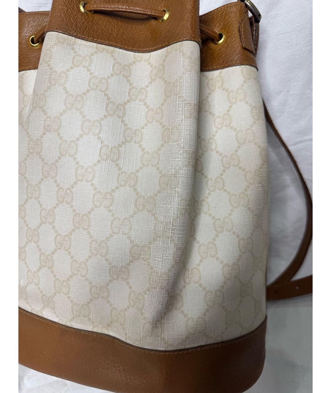 GUCCI Белая сумка тоут, фото 6