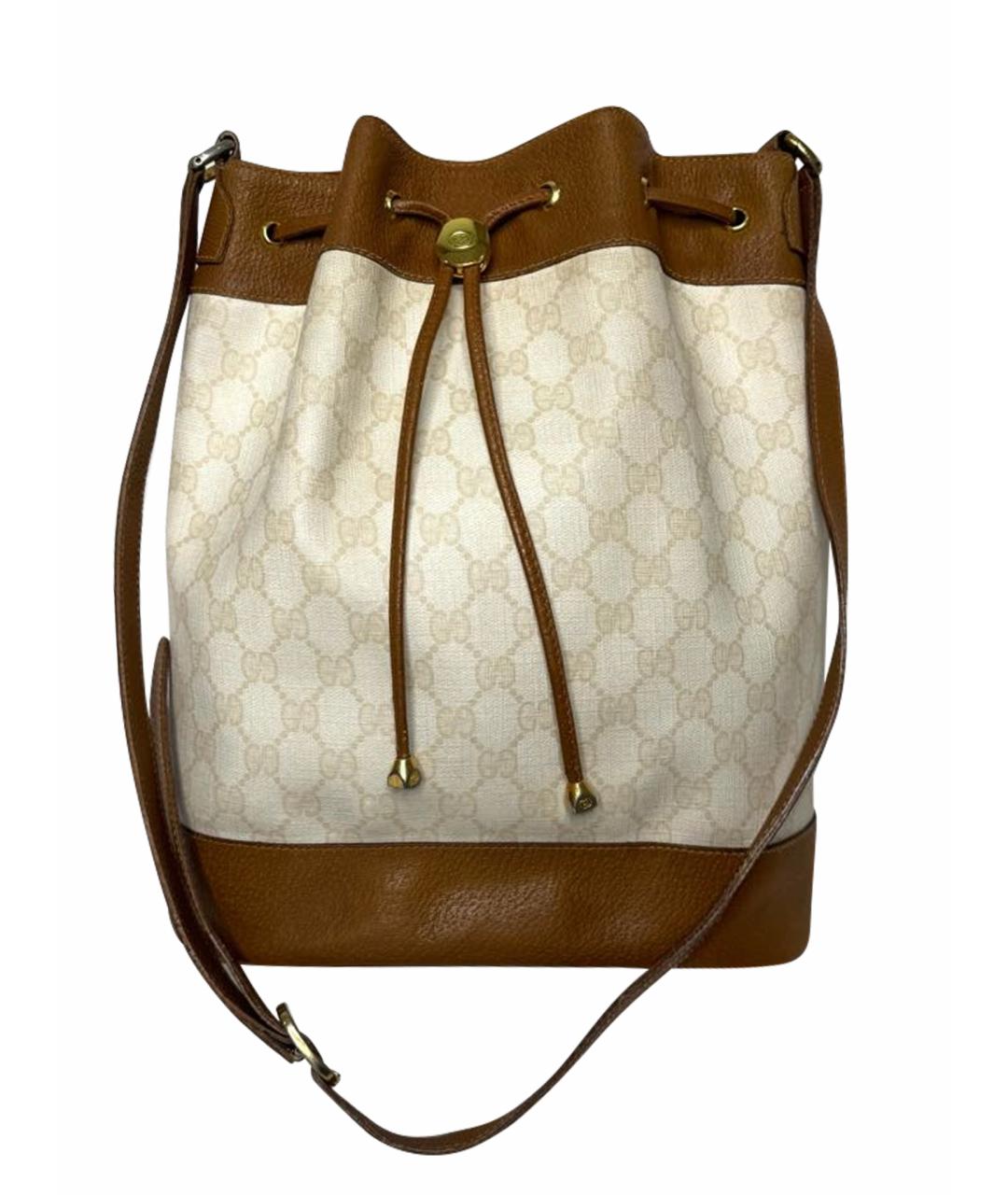 GUCCI Белая сумка тоут, фото 1