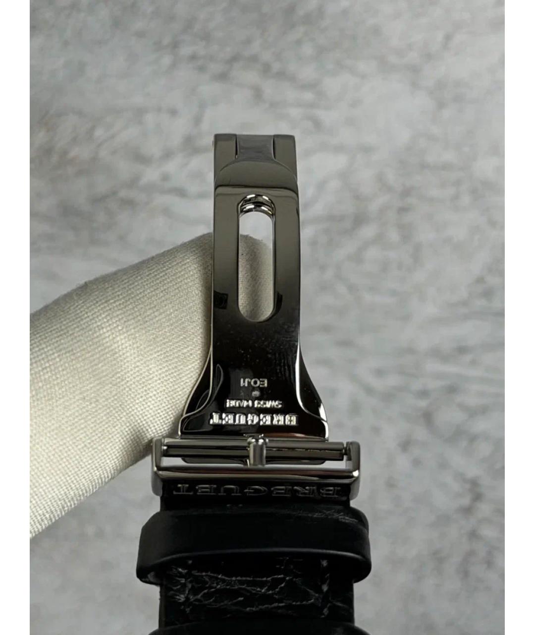 Breguet Черные металлические часы, фото 6