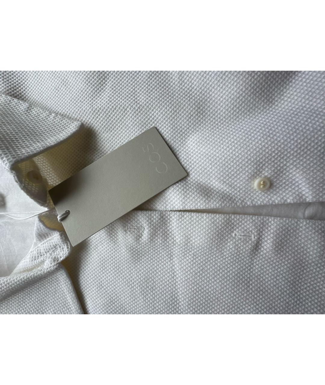 COS Белый хлопковый воротник, фото 2