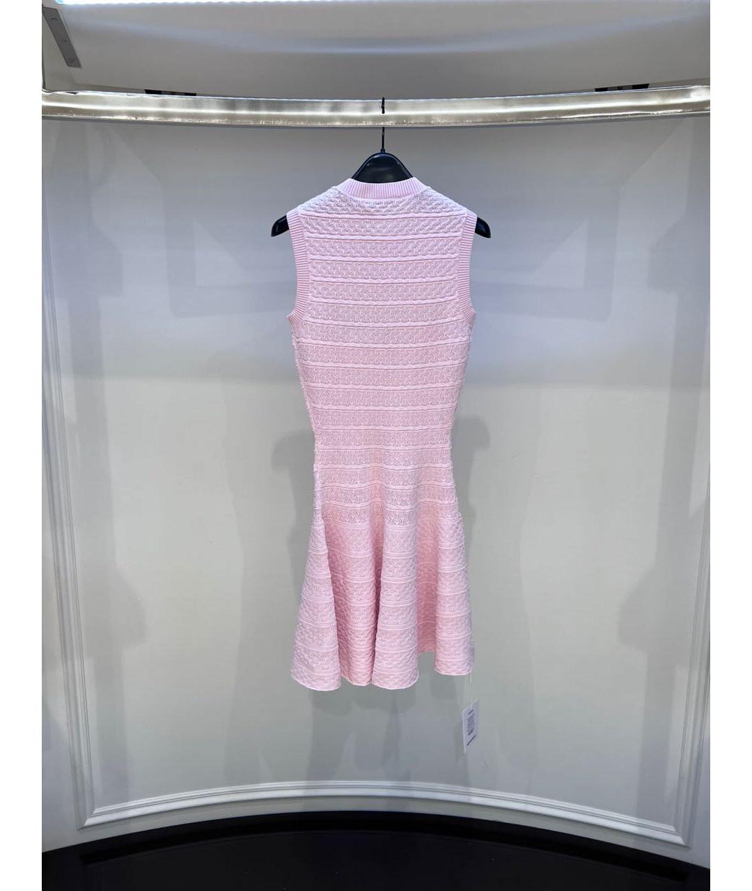 SELF-PORTRAIT Розовое повседневное платье, фото 3