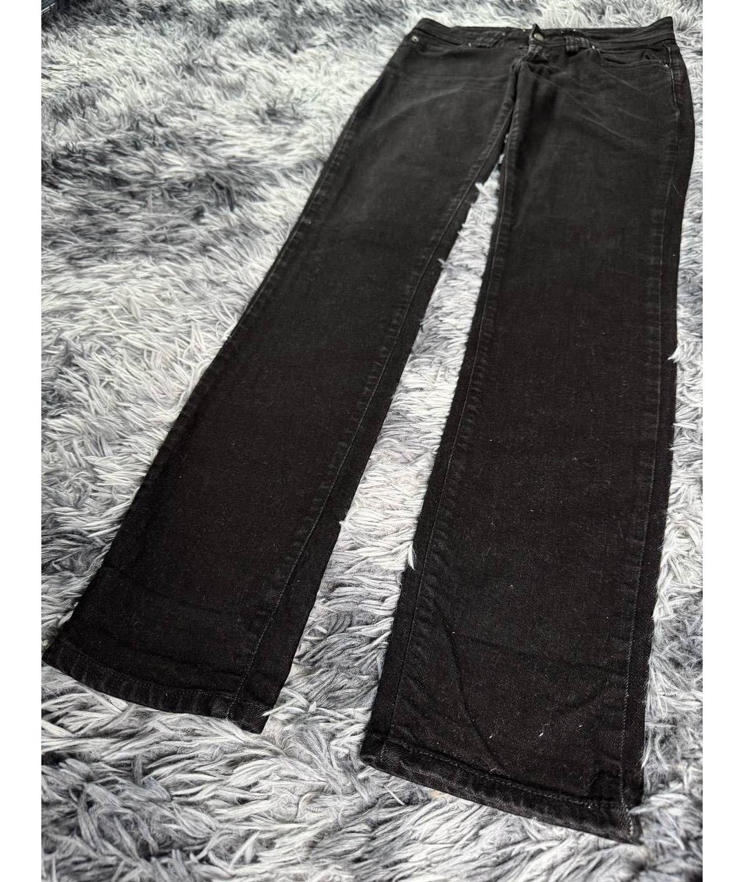 JOHN GALLIANO Черные хлопковые джинсы скинни, фото 7