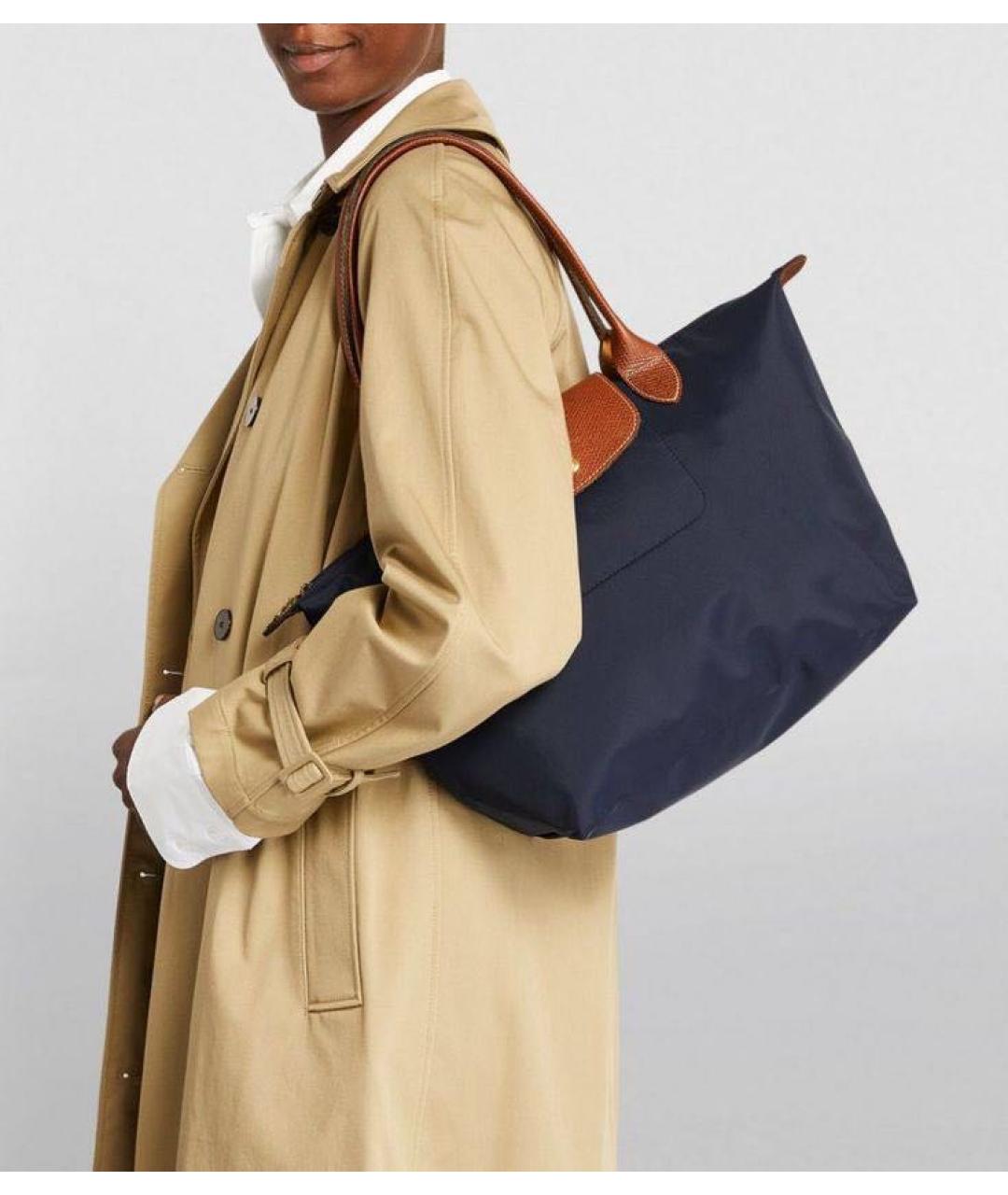 LONGCHAMP Синяя дорожная/спортивная сумка, фото 4