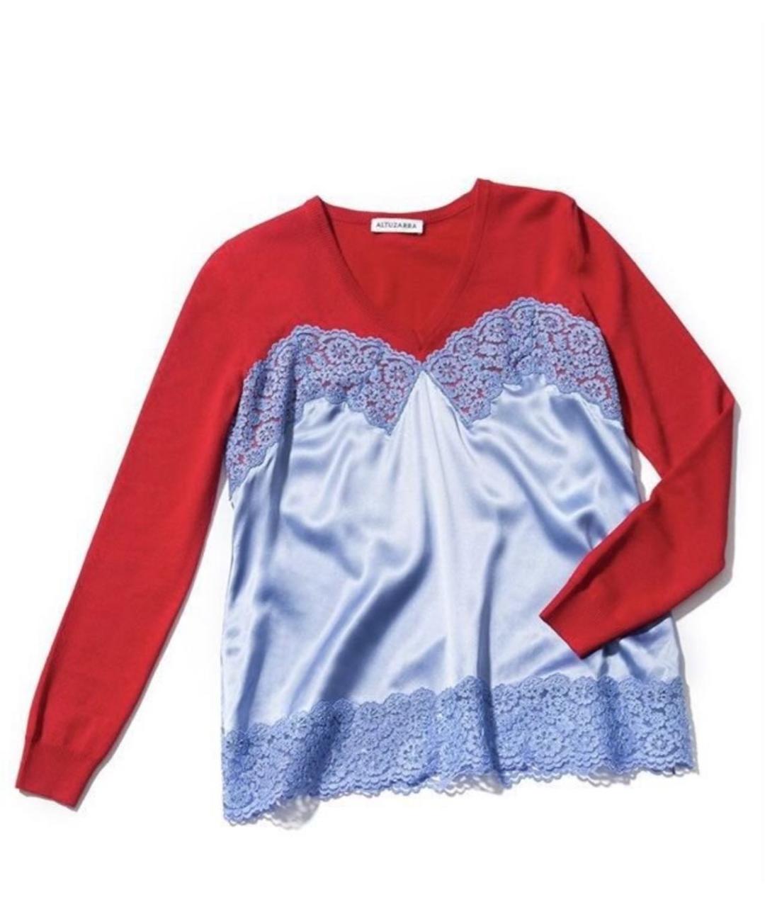 ALTUZARRA Мульти шелковый джемпер / свитер, фото 9