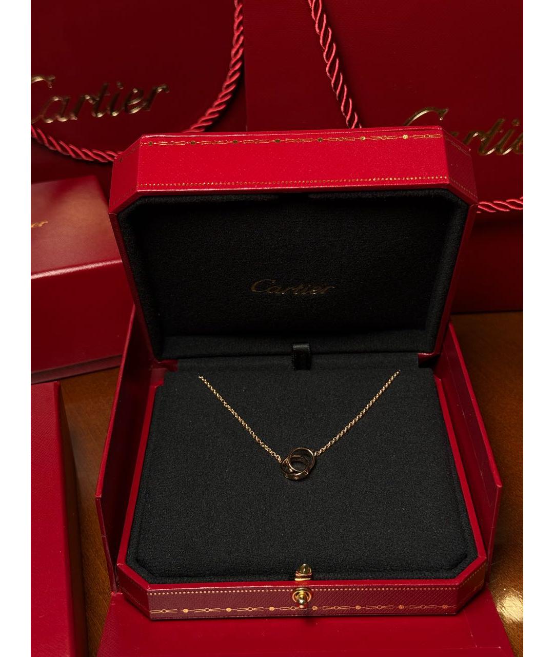 CARTIER Колье из розового золота, фото 9
