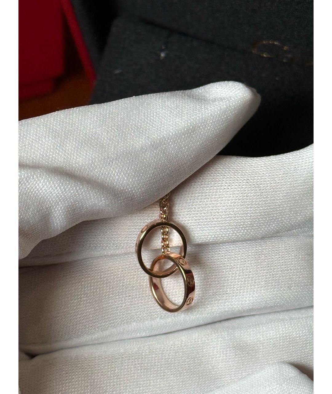 CARTIER Колье из розового золота, фото 2