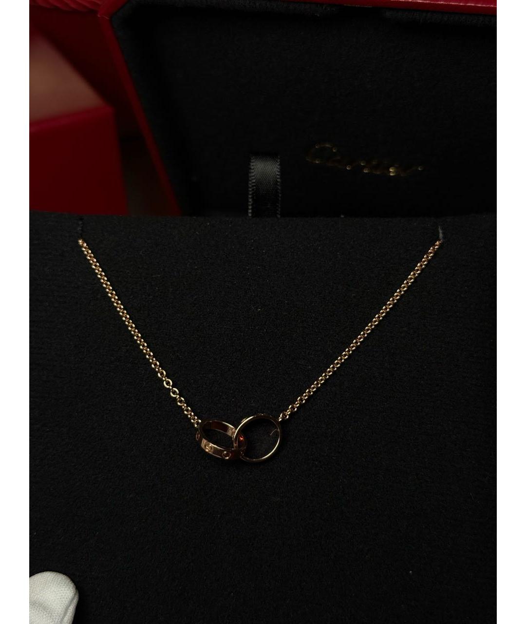 CARTIER Колье из розового золота, фото 6