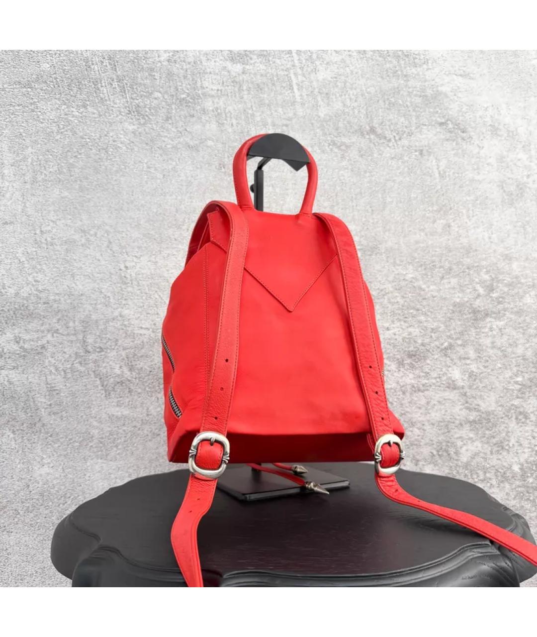 CHROME HEARTS Красный рюкзак, фото 2
