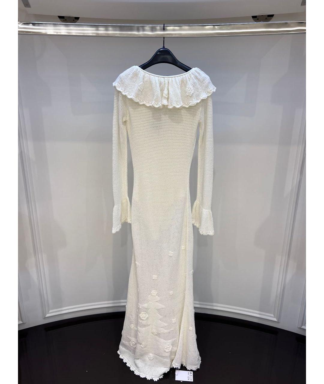 SELF-PORTRAIT Белое повседневное платье, фото 3