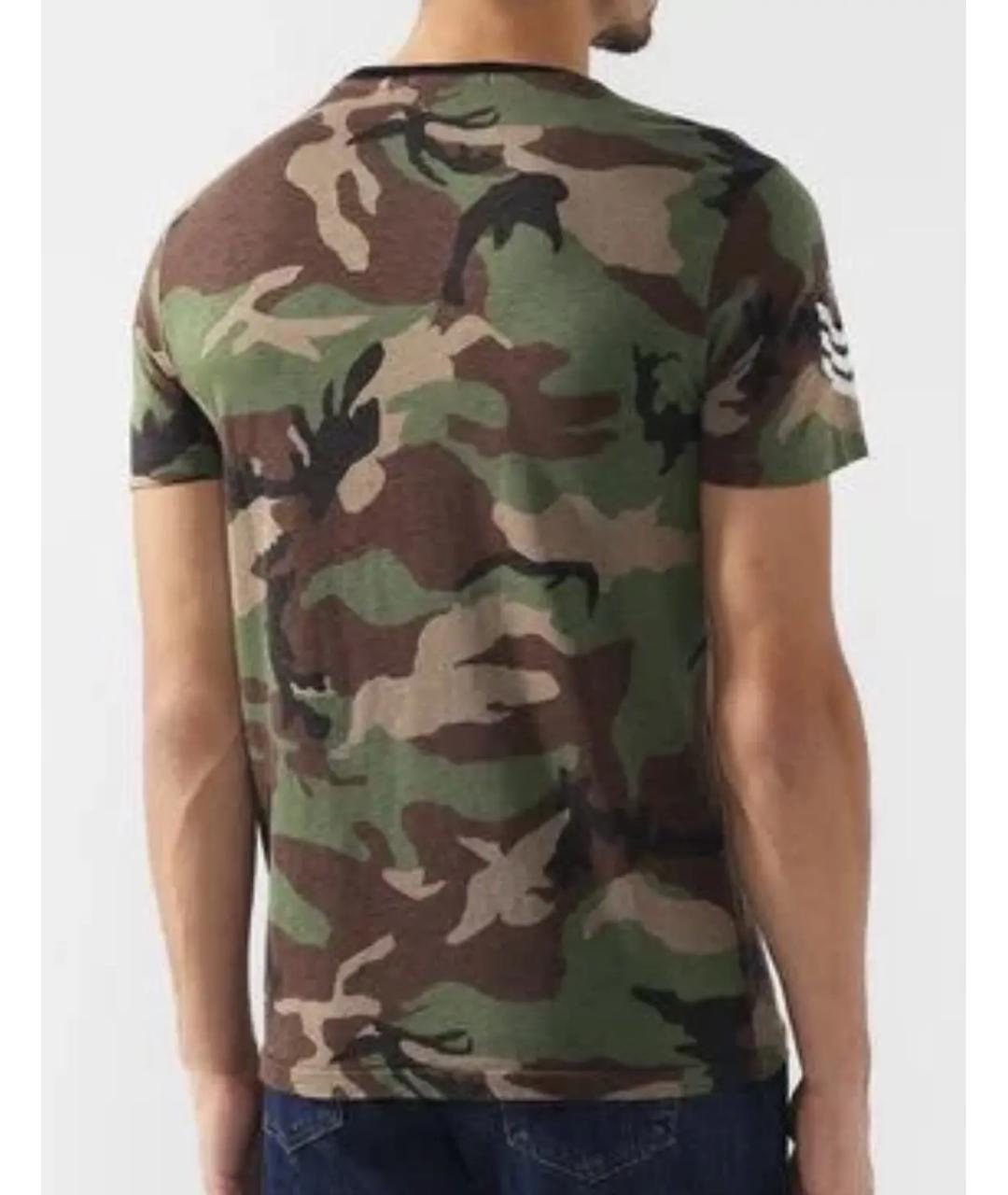 POLO RALPH LAUREN Мульти хлопковая футболка, фото 7