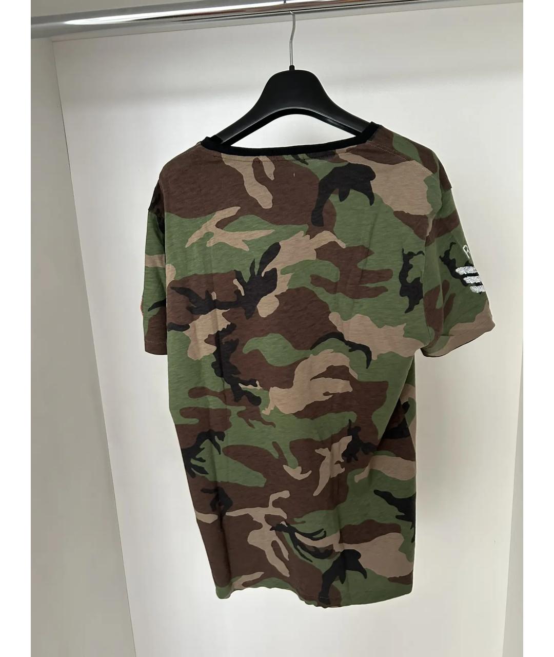 POLO RALPH LAUREN Мульти хлопковая футболка, фото 2