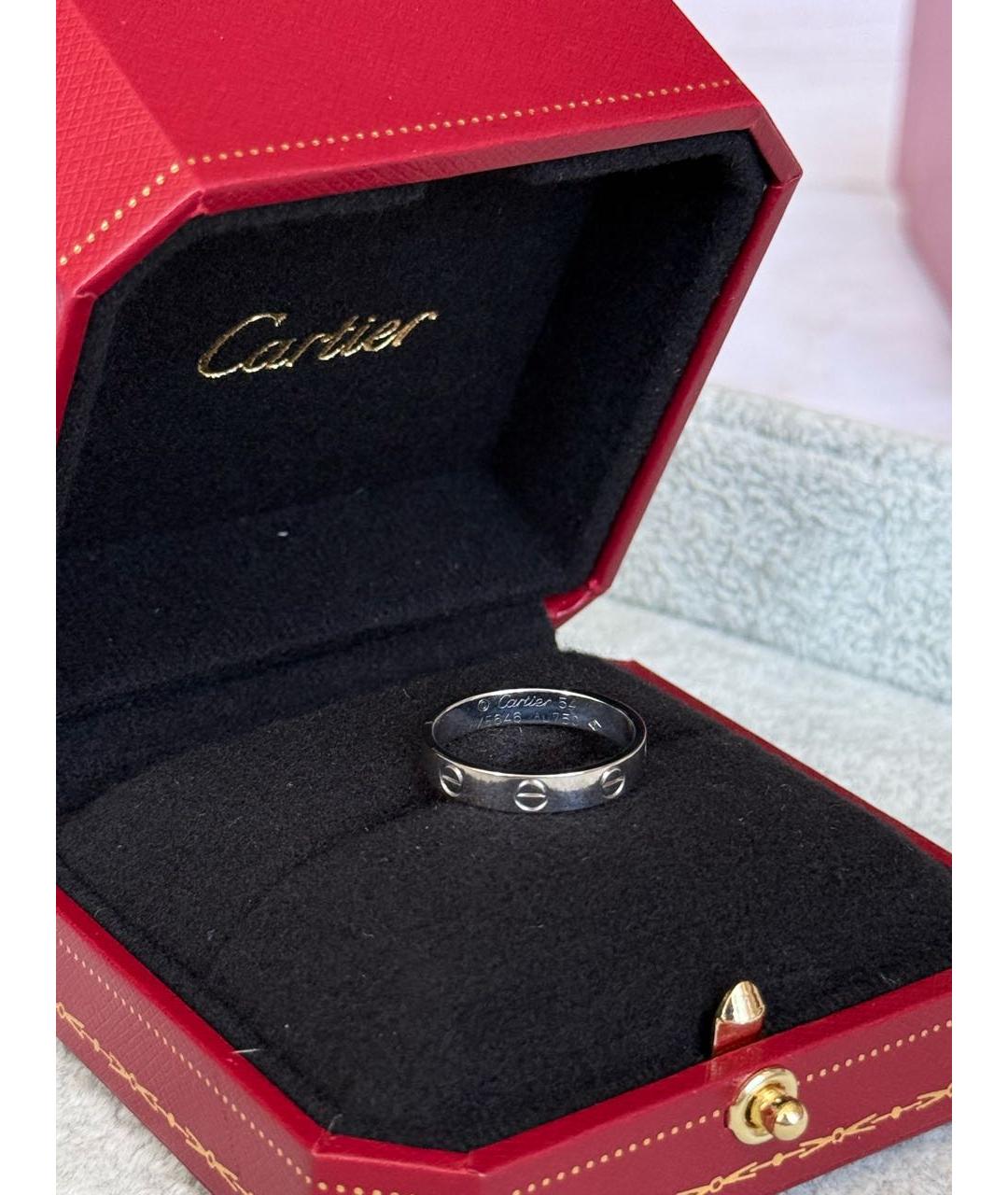 CARTIER Золотое кольцо из белого золота, фото 2