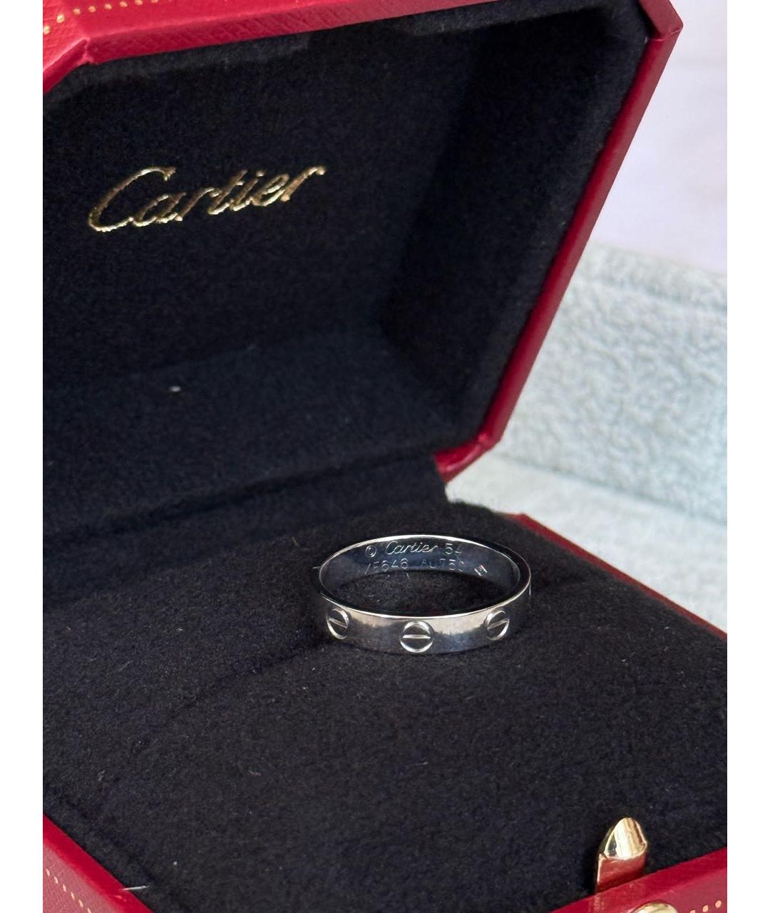 CARTIER Золотое кольцо из белого золота, фото 8