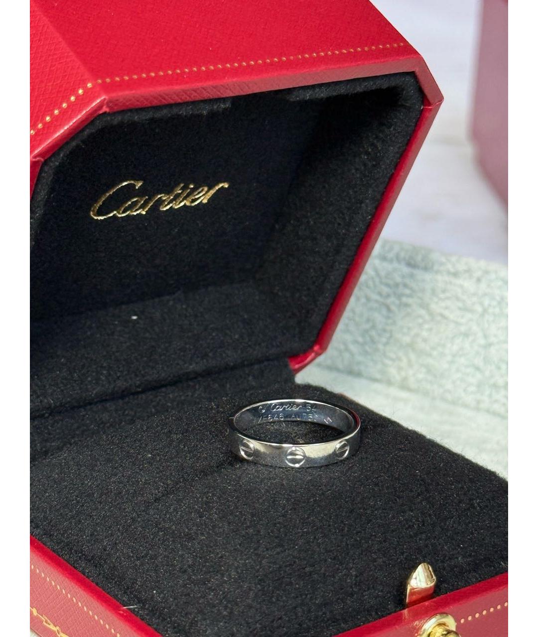 CARTIER Золотое кольцо из белого золота, фото 6