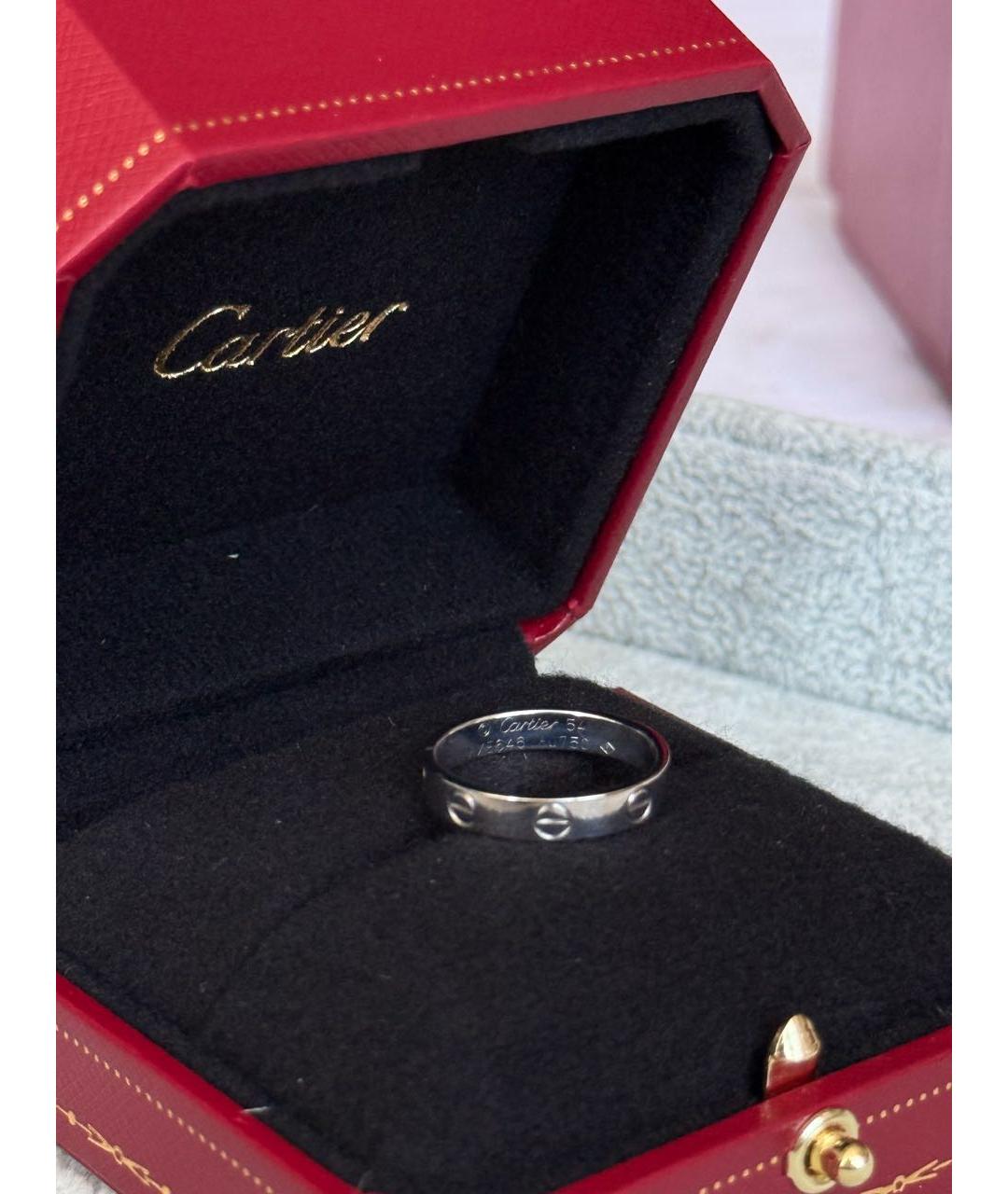 CARTIER Золотое кольцо из белого золота, фото 7