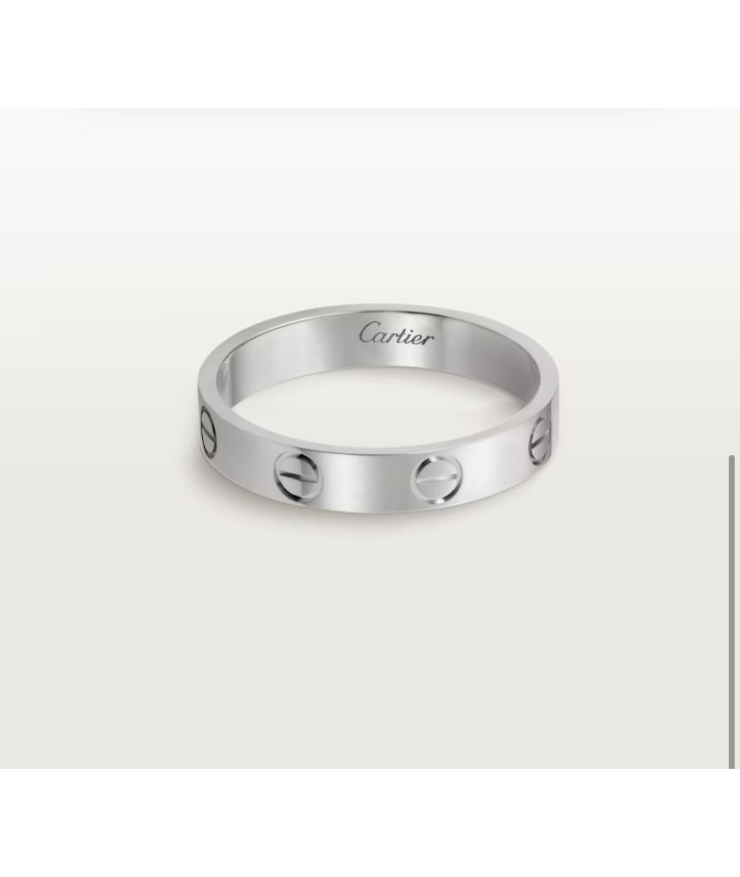 CARTIER Золотое кольцо из белого золота, фото 9