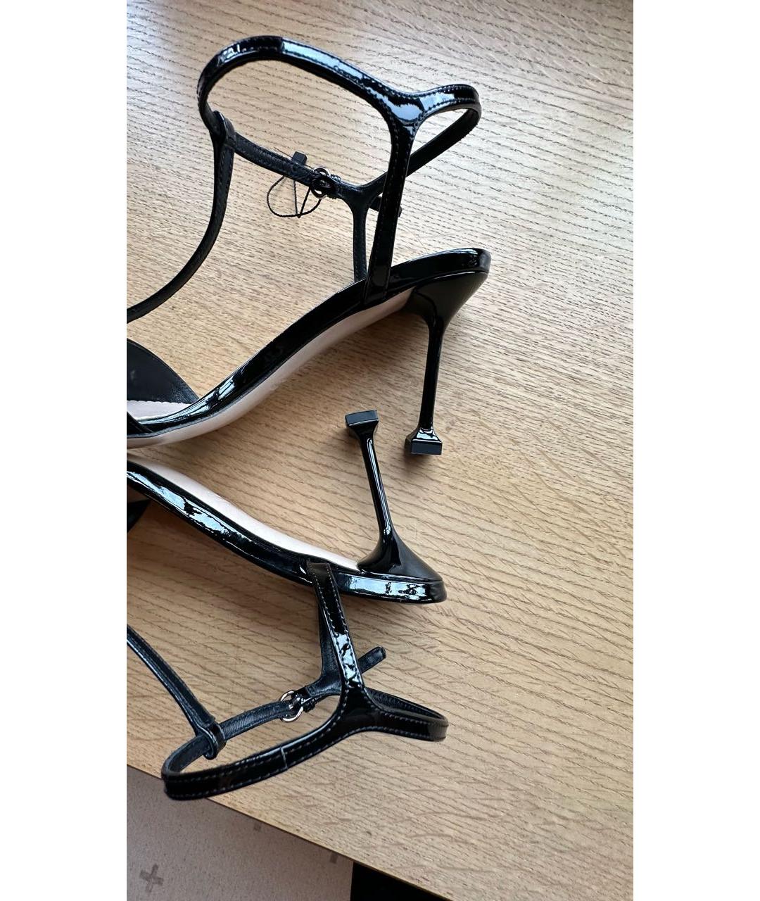 MIU MIU Мульти босоножки из лакированной кожи, фото 6